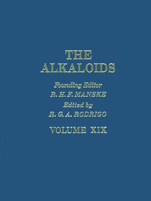 cover image of The Alkaloids
